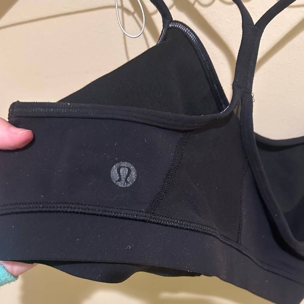 lululemon athletica Midnight Black Sports Bra Size 10 - Picture 3 of 3